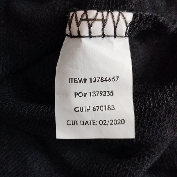 Torrid French Terry Cold Shoulder Long Sleeve Active Sweatshirt - Picture 10 of 10